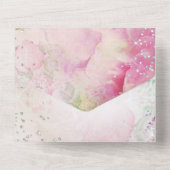 ALLES IN ÉÉN verjaardag Uitnodiging van Tea Partij (Achterkant)