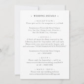 Alles in een Vietnamese bruiloft uitnodiging RED (Achterkant)