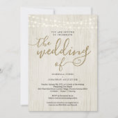 Alles in één weddenschap met RSVP en registratie Kaart (Voorkant)