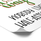 Alles-in-eenzijdig afdrukken poster (Hoek)