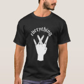 Alles in Gaza Black T-shirt (Voorkant)