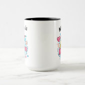 Alles in" gepersonaliseerde koffie Mok (Midden)