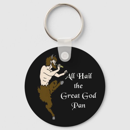 Alles in gevaar De grote God Pan Sleutelhanger (Voorkant)