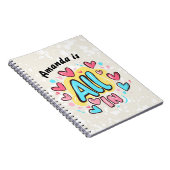 "Alles in graffiti-stijl" Notitieboek (Rechterzijde)