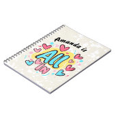 "Alles in graffiti-stijl" Notitieboek (Linkerzijde)