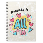 "Alles in graffiti-stijl" Notitieboek (Voorkant)