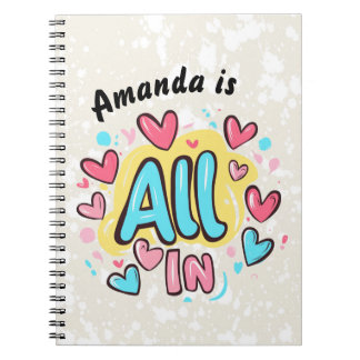 "Alles in graffiti-stijl" Notitieboek