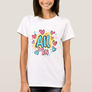 "Alles in graffiti-stijl" T-shirt