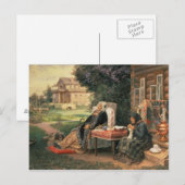 Alles in het verleden, 1889 briefkaart (Voorkant / Achterkant)