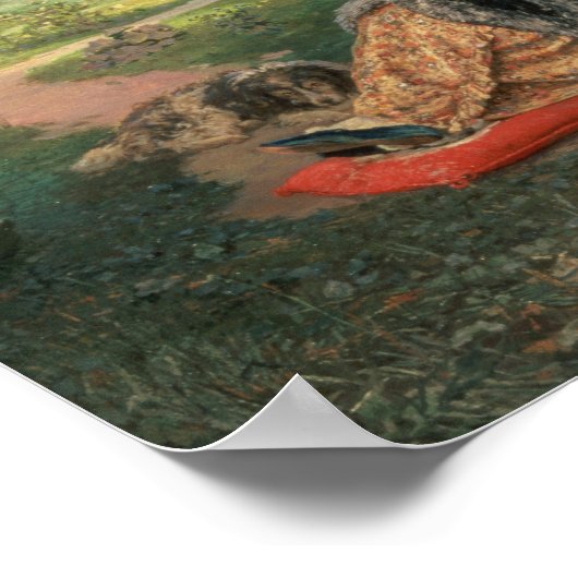 Alles in het verleden, 1889 poster (Hoek)