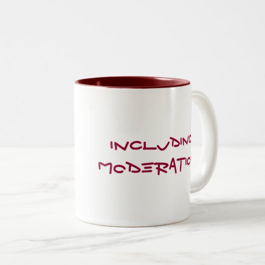 Alles in modernisering... DIE NIET Tweekleurige Koffiemok (Voorkant rechts)