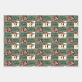 Alles in script 6 FotoKerstmis Inpakpapier Vel (Voorkant 2)