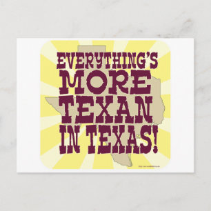 Alles in Texas. Briefkaart