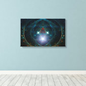 Alles in zicht canvas afdruk (Insitu (Houten vloer))