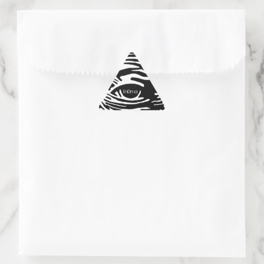 Alles in zicht sticker (Tas)