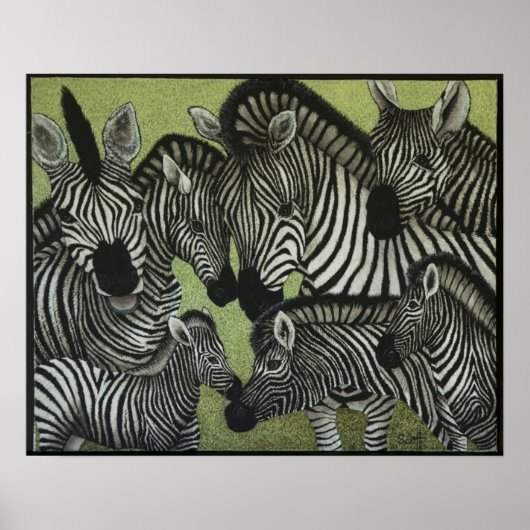 Alles in zwart-wit poster (Voorkant)