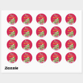 Alles Ingepakt Ronde Sticker (Vel)