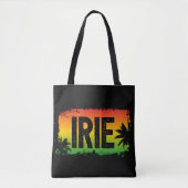 Alles IRIE Jamaicaanse Rasta Vlag Zonsondergang Pa Tote Bag (Voorkant)