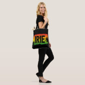 Alles IRIE Jamaicaanse Rasta Vlag Zonsondergang Pa Tote Bag (Op model)