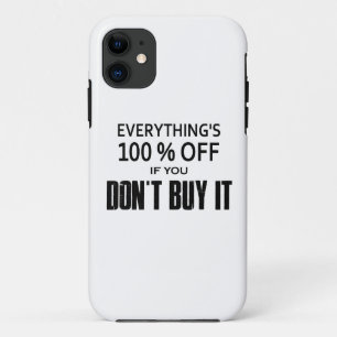 Alles is 100% korting als je het niet koopt Case-Mate iPhone case