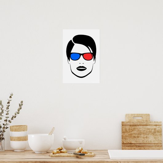 Alles is 3D Poster (Keuken)