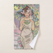 Alles is Alphonse Mucha Bad Handdoek (Handdoek)