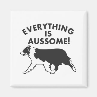Alles is Aussome! Australian Shepherd Magneet