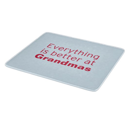 Alles is beter bij oma snijplank (Hoek)