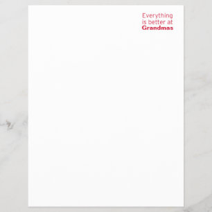 Alles is beter bij oma's flyer
