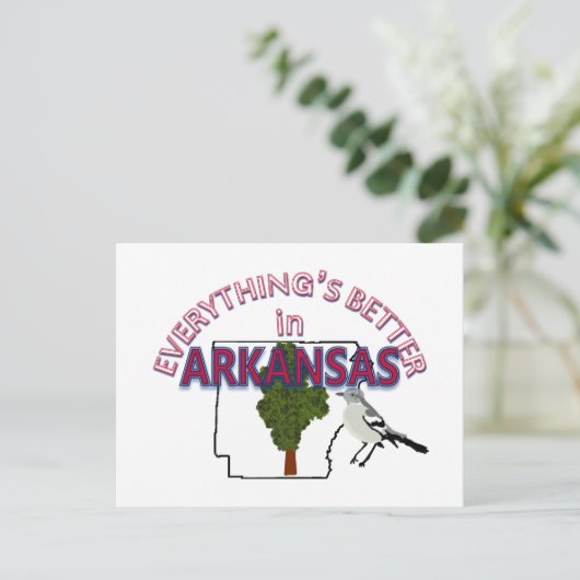Alles is beter in het Briefkaart Arkansas (Staand voorkant)