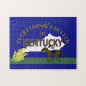 Alles is beter in Kentucky Puzzle Legpuzzel (Horizontaal)