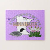Alles is beter in Minnesota Puzzle Legpuzzel (Horizontaal)