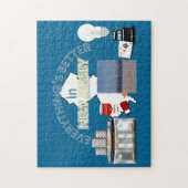 Alles is beter in New Jersey Puzzle Legpuzzel (Verticaal)