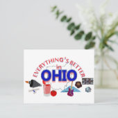 Alles is beter in Ohio Briefkaart (Staand voorkant)