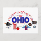 Alles is beter in Ohio Briefkaart (Voorkant)