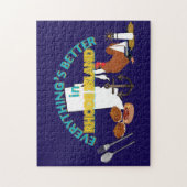 Alles is beter in Rhode Island Puzzle Legpuzzel (Verticaal)