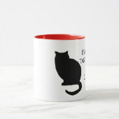 Alles is beter met de Mok van de kat-haar (Midden)