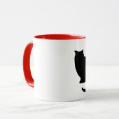 Alles is beter met de Mok van de kat-haar (Voorkant links)