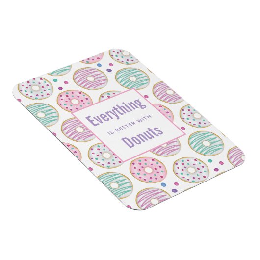 Alles is beter met Donuts Gezegde Magneet (Rechterzijde)