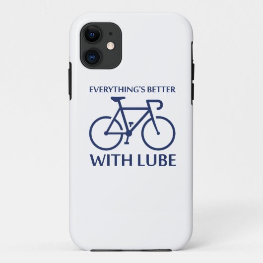 Alles is beter met Lube Case-Mate iPhone Case (Achterkant)