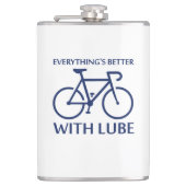 Alles is beter met Lube Heupfles (Voorkant)