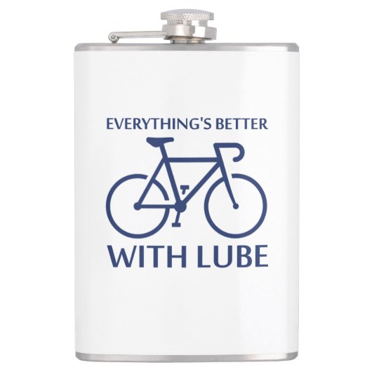 Alles is beter met Lube Heupfles (Voorkant)