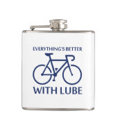 Alles is beter met Lube Heupfles (Voorkant)