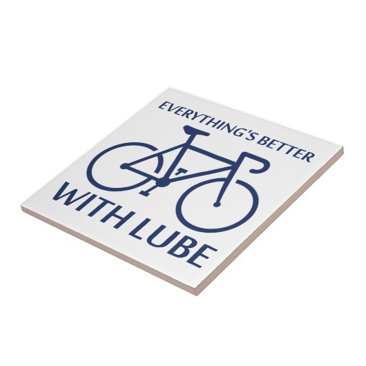 Alles is beter met Lube Tegeltje (Zijkant)