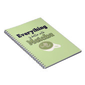 Alles is beter met matcha, Matcha Green Tea Notitieboek (Rechterzijde)
