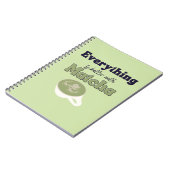 Alles is beter met matcha, Matcha Green Tea Notitieboek (Linkerzijde)