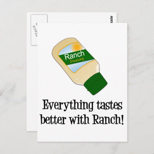 Alles is beter met Ranch Briefkaart (Voorkant / Achterkant)