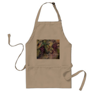 "Alles is beter met wijn" Apron Standaard Schort
