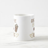 Alles is beter na koffie koffiemok (Center)
