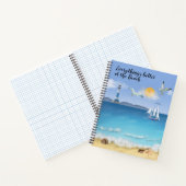 Alles is beter op de strand Ocean Scene Notitieboek (Binnen)